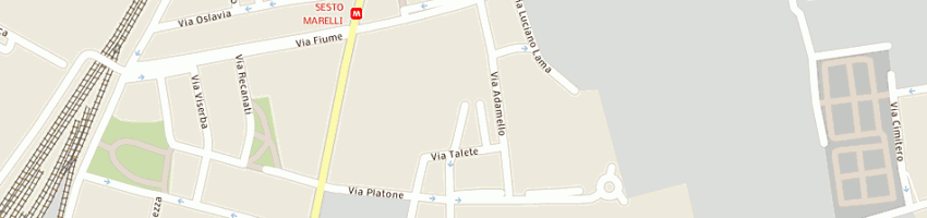 Mappa della impresa cattaneo carlo a MILANO