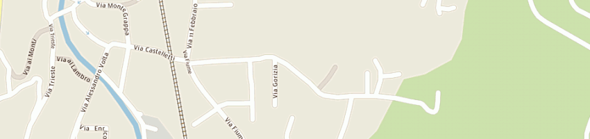 Mappa della impresa pozzoli sabrina a PONTE LAMBRO