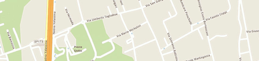 Mappa della impresa tettamanti roberto a DESIO