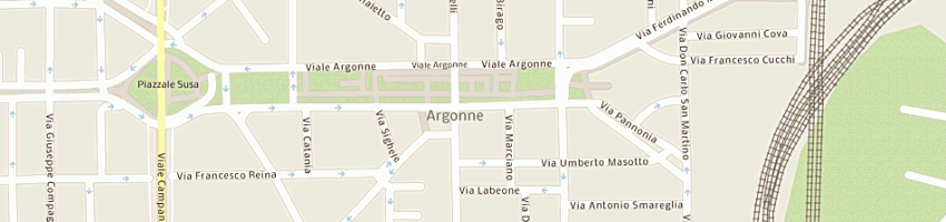 Mappa della impresa baccarini dr alessandro odontoiatra a MILANO