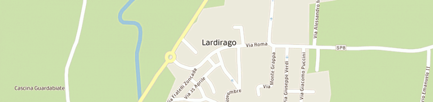 Mappa della impresa ts express di sansoni attilio a LARDIRAGO