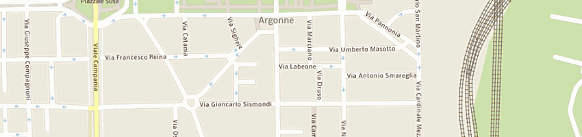 Mappa della impresa fotolinotipia di filippi paolo a e c snc a MILANO