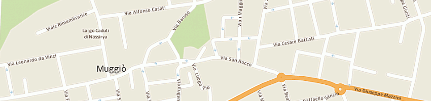 Mappa della impresa vigano' marco gennaro a MUGGIO 