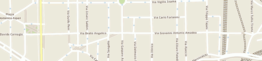 Mappa della impresa zetatours international (srl) a MILANO