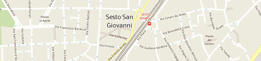 Mappa della impresa luini a a SESTO SAN GIOVANNI