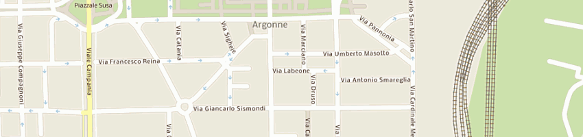 Mappa della impresa flor sistemi (srl) a MILANO