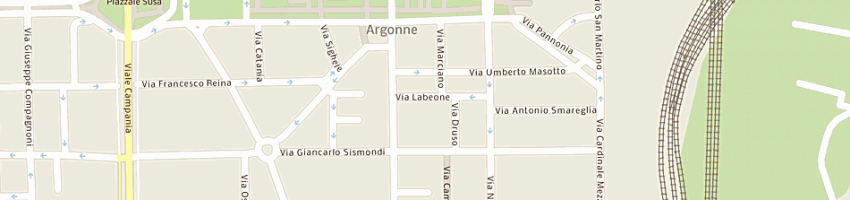 Mappa della impresa hamilton marshall adrian a MILANO