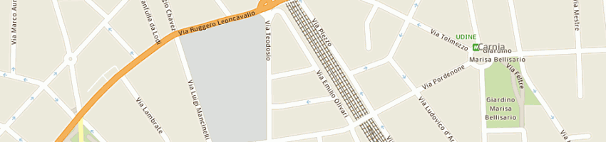 Mappa della impresa arkitektonika srl a MILANO
