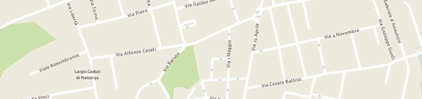 Mappa della impresa gammad srl a MUGGIO 
