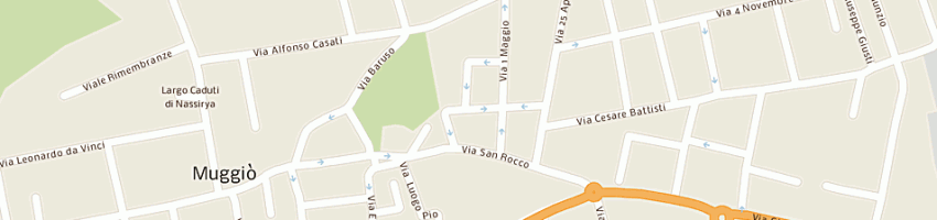 Mappa della impresa picco patrizia a MUGGIO 