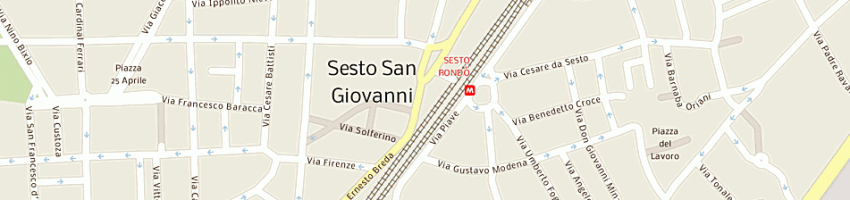 Mappa della impresa foto express snc di fermi sergio e c a SESTO SAN GIOVANNI
