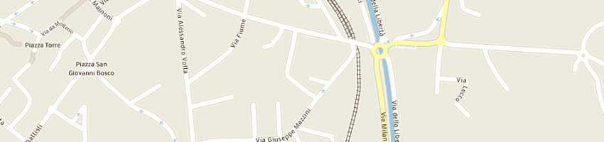 Mappa della impresa veronelli viaggi srl a ERBA