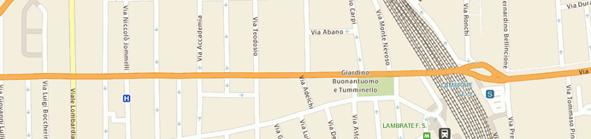 Mappa della impresa mancusi antonio a MILANO