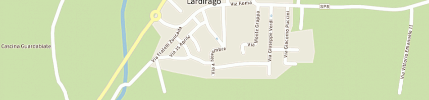 Mappa della impresa montanari cesare a LARDIRAGO