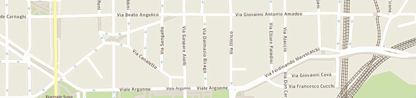 Mappa della impresa zannella nichele a MILANO