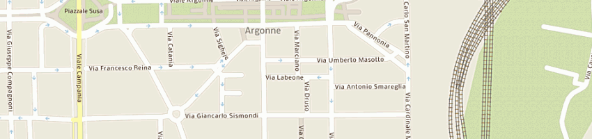 Mappa della impresa crei di nestola elio a MILANO