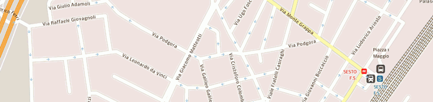 Mappa della impresa studio falsitta di raul e patrizia falsitta e c (snc) a MILANO
