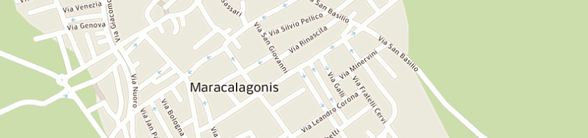 Mappa della impresa gallina lucia a CAGLIARI