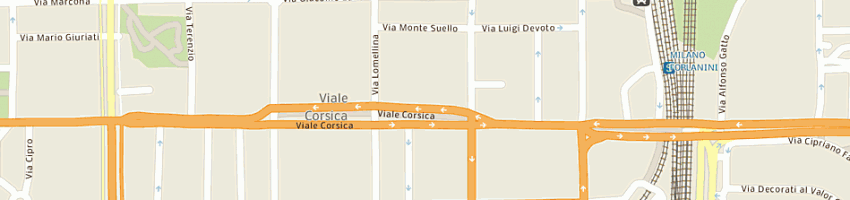 Mappa della impresa poliendine srl a MILANO