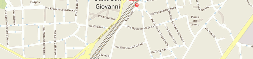 Mappa della impresa chi-be snc di chinelli luigi e c a SESTO SAN GIOVANNI