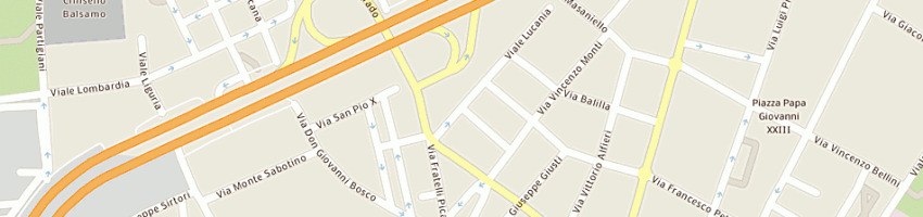 Mappa della impresa cp residence a SESTO SAN GIOVANNI