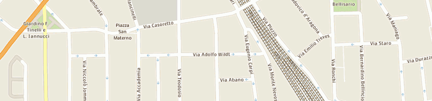 Mappa della impresa gc di gabriele cattel a MILANO