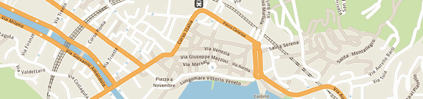 Mappa della impresa tassara guido a RAPALLO