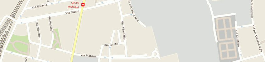 Mappa della impresa studio caffe' a SESTO SAN GIOVANNI