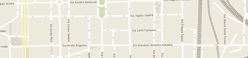 Mappa della impresa cafed srl a MILANO