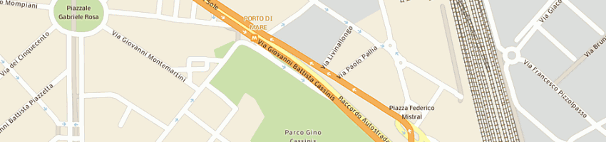 Mappa della impresa non solo tetto di mazza francesco a MILANO