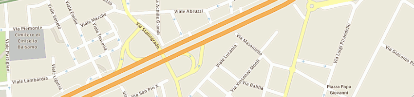 Mappa della impresa parolini manuela a MILANO