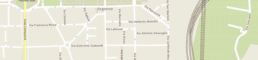 Mappa della impresa ingaldi pasquale a MILANO