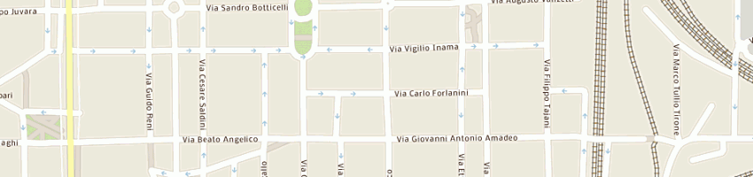 Mappa della impresa la cartoleria di bonini giorgio a MILANO