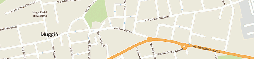 Mappa della impresa carozzi giovanni a MUGGIO 