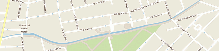 Mappa della impresa plexiline (srl) a MILANO