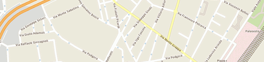 Mappa della impresa percassi luisa a MILANO
