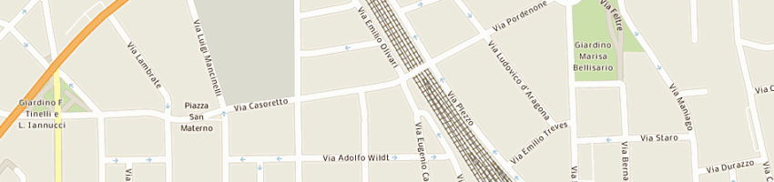 Mappa della impresa d'introno cataldo a MILANO