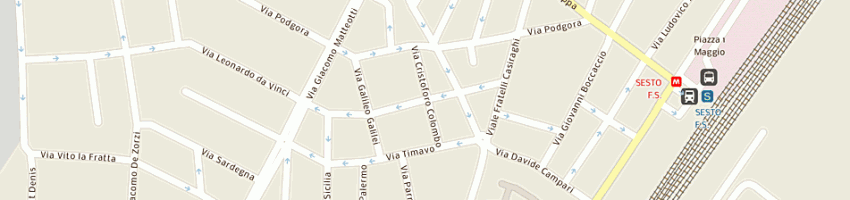 Mappa della impresa studio medico pavan dr pierantonio a SESTO SAN GIOVANNI