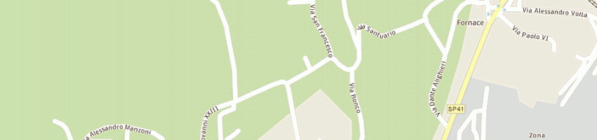Mappa della impresa municipio a MONGUZZO