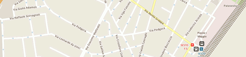 Mappa della impresa adam smith society a MILANO