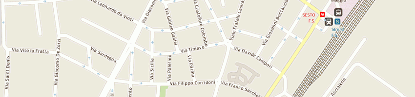 Mappa della impresa bologna marco a SESTO SAN GIOVANNI