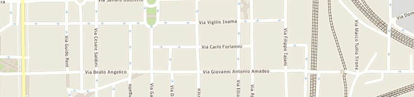 Mappa della impresa habiba sas di el - kotati ali e c a MILANO