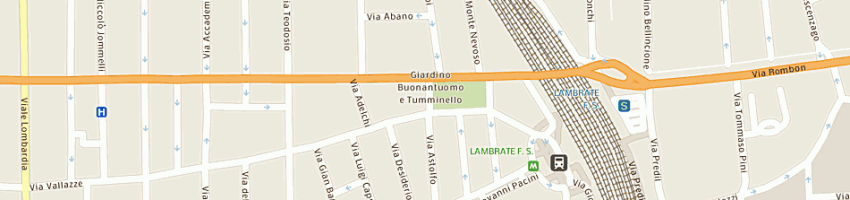 Mappa della impresa debo srl a MILANO