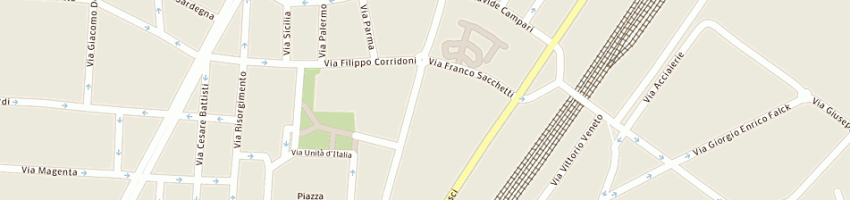 Mappa della impresa motta roberta gian maria a SESTO SAN GIOVANNI