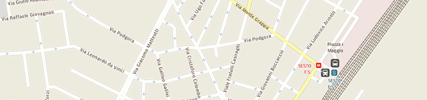 Mappa della impresa del vecchio alfredo a SESTO SAN GIOVANNI