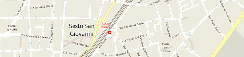 Mappa della impresa franco giovanni a SESTO SAN GIOVANNI