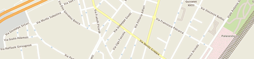 Mappa della impresa centro fisioterapico rondinella a SESTO SAN GIOVANNI