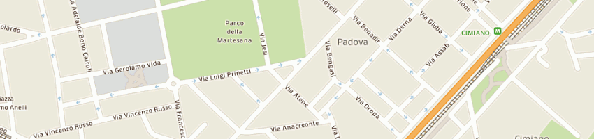 Mappa della impresa reale giorgio a MILANO