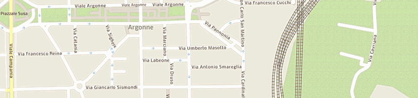 Mappa della impresa ruffini giuseppe a MILANO