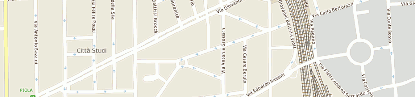 Mappa della impresa mde marketing di maria grazia dafne gazzini e c sas a MILANO